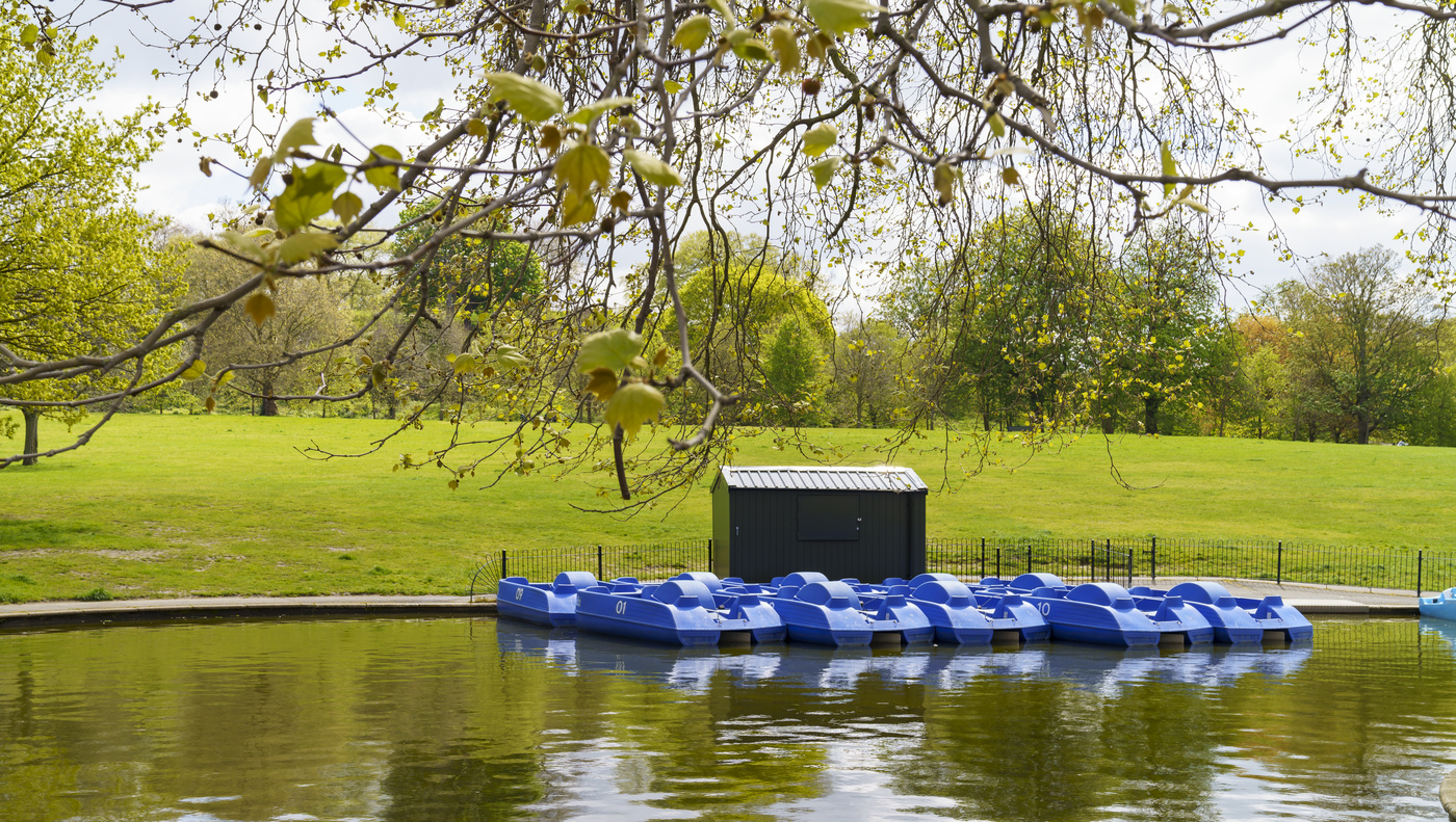 Boating on the Greenwich Park boating pond