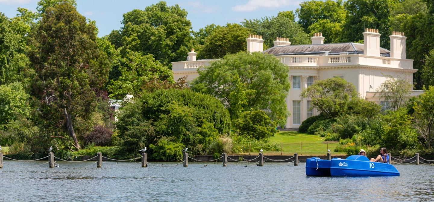 Boating on The Regent's Park Boating Lake
