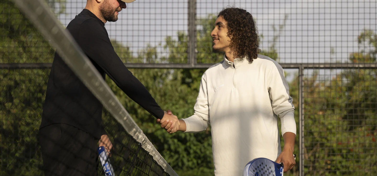 Padel coaching at Hyde Park