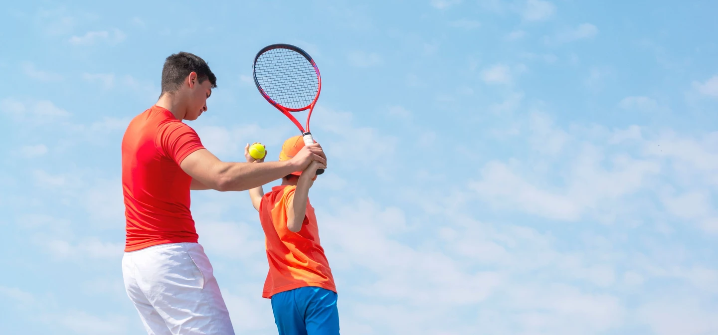 Junior tennis coaching