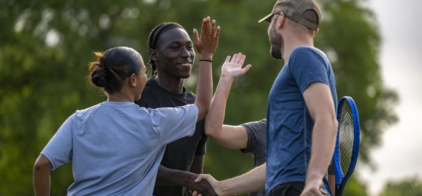 Adult coaching at The Courts