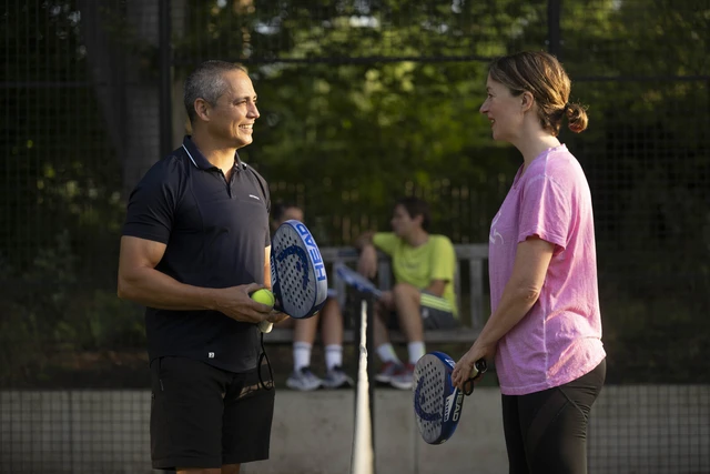 Padel coaching at The Regent's Park
