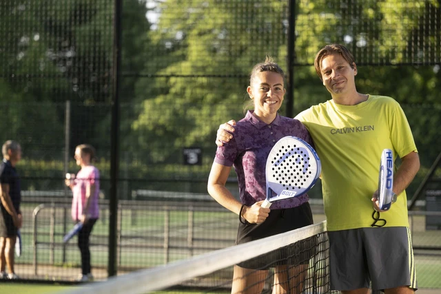 Padel coaching at The Regent's Park