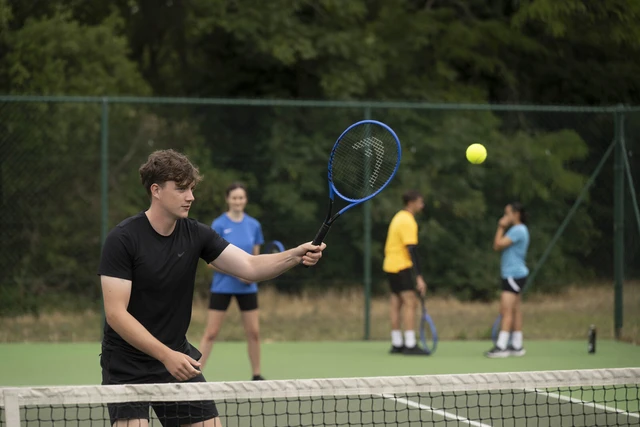 Tennis coaching at Greenwich Park