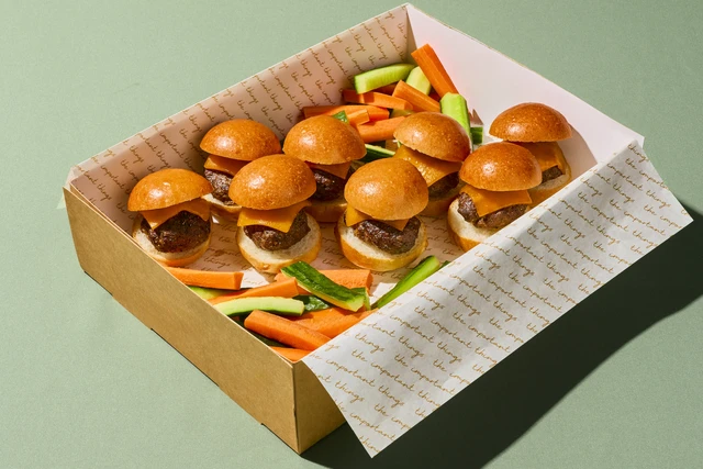 Children's Parties Mini Burgers