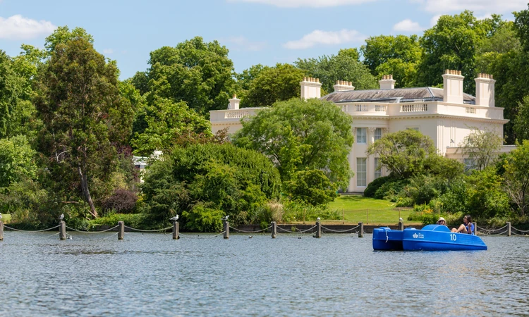 Boating on The Regent's Park Boating Lake