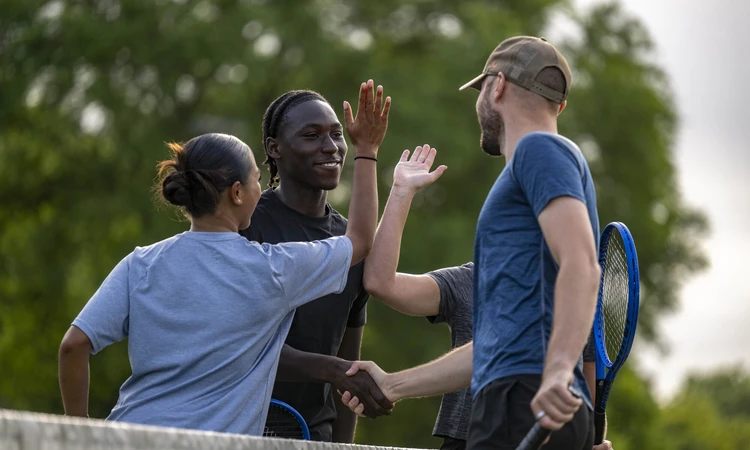 Adult coaching at The Courts